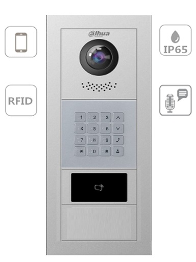 [DHT2220022] DAHUA VTO4202FX SERIES - Frente de Calle Modular para Departamentales y/o Fraccionamientos/ Función P2P/ Cámara de 2 Megapíxeles/ Apertura con Tarjetas Mifare/ Hasta 100 Monitores/ Notificación a APP/ Apertura Remota/ #EdificioInteligente