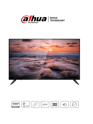 [DHT0520005] DAHUA LM43-F200 - Pantalla de 43 pulgadas/ Profesional para CCTV/ FHD/ Ideal para trabajar 24/7/  VGA/ HDMI/ Altavoces Integrados/ Brillo de 330 CD/ 8MS/ #SMBMonitoreo #ProAccesorios