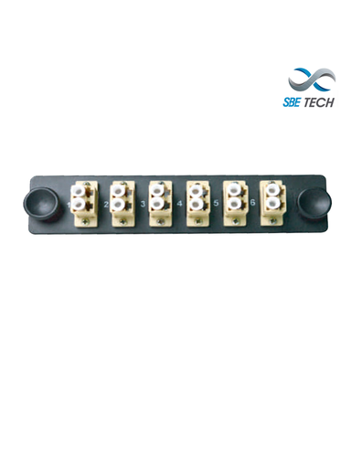 [SBT1940009] SBETECH SBE-6LC  - Placa con 6 acopladores LC dúplex multimodo