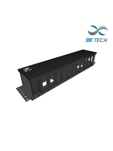 [SBT1590006] SBETECH SBE-OH2UR - Organizador de cable horizontal 2UR 