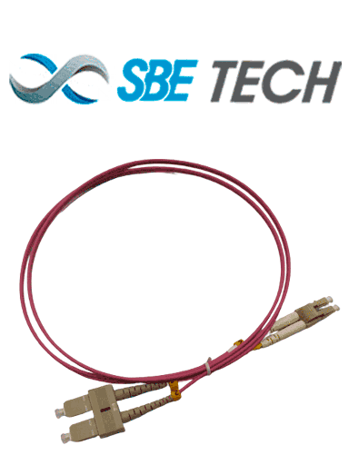 [SBT1910010] SBETECH SBE-JUMLC-SC-1M50 - Jumper LC-SC MM 50/125 OM4 duplex 2 mm, 1 metro, UPC