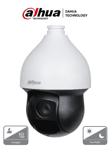 [DHT0330006] DAHUA SD59232-HC-LA - Cámara PTZ de 32x de 2 Megapixeles y 32x de Zoom Optico/ IR de 150 Mts/ WDR Real de 120dB/ Starlight/ IP66/ 1 Entrada de Audio/ 2&1 E&S de Alarma/