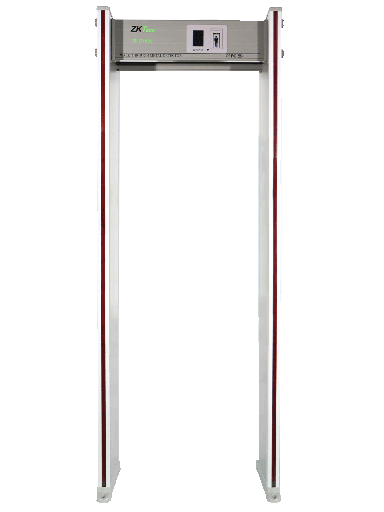 [ZKT1110004] ZKTECO D1065 - Arco Detector de Metal / 6 Zonas de Detección / 100 Niveles de Sensibilidad / Contador de Personas y Alarmas / Pantalla LCD 3.5 " / Indicadores LED en Ambas Vistas / #favoritos