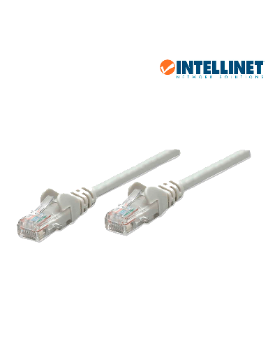 [ITL2840008] INTELLINET 340373 - Cable patch / CAT 6 / 1.0 Metro ( 3.0F) / UTP Gris / Patch cord