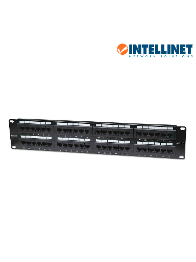 [ITL1620004] INTELLINET 560283 - Panel de Parcheo Cat6 48 puertos, UTP, 2UR