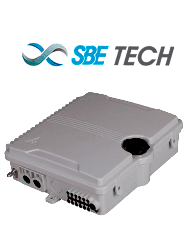 [SBT1940052] SBETECH SBE-CDEXTFTTX2X8 - Caja de distribución para FTTX para exterior 2 x 8 IP65