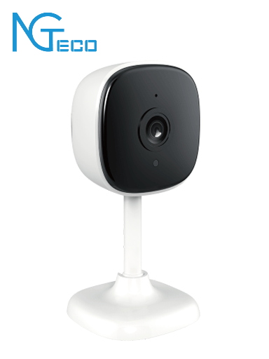 [ZKT0110001] NGTECO NGC1201- Cámara Cubo  WiFi / 1080p / Visión Nocturna / Detección de Movimiento / Almacenamiento Local y en la Nube / Control Remoto / Audio Bi-direccional / Funciona con Alexa 