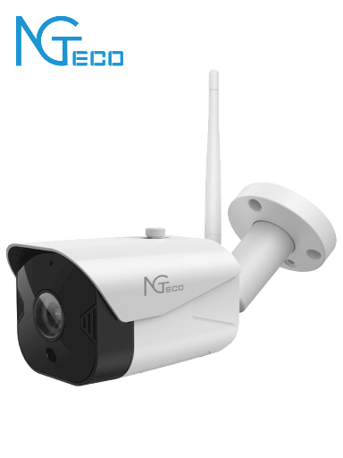 [ZKT0030004] NGTECO NGC401 - Cámara Bullet WiFi / 1080P / Distancia IR 15 metros / Almacenamiento local y en la nube / Control Remoto / Audio Bi-direccional / Funciona con Alexa 