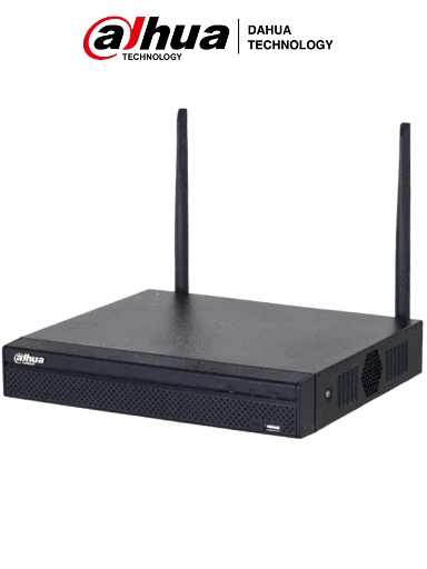 [DHT0180003] DAHUA NVR1104HS-W-S2 - NVR WiFi de 4 Megapixeles/ 4 Canales IP/ H.265/ Salidas HDMI &VGA/ 1 Bahía de Disco Duro/ 1 E&S de Audio/ Onvif/ Emparejamiento Automático con IPC WiFi de Dahua/ 