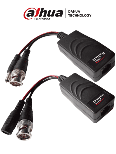 [DHT0410002] DAHUA PFM802 - Par de Transceptores Pasivos de Hasta 4 Megapíxeles para Video y Energía/ Distancia de Hasta 150 Metros/  Voltaje de Entrada de 12-15V DC/ Cableado por RJ-45/ Conectores BNC y de Energía/ Soporta: HDCVI/TVI/AHD/CVBS/ 