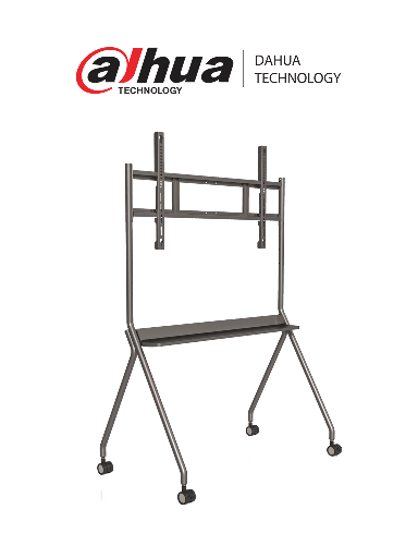 [DHT0600010] DAHUA DHI-PKC-MS0A  - Soporte Movil para Pantalla Interactiva de 55 a 75"/ Capacidad de Carga de 125 kg/ 