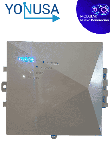 [YON1250020] YONUSA EYM12000127NG - Energizador Modular para Cercos Eléctricos, Salida de Hasta 12,500 V, Alcance de 2,500 Metros Lineales (500 Metros en 5 Líneas), Alimentación 110/220 VAC, Compatible con Módulo WiFi, Bajo Consumo #YONSPFM