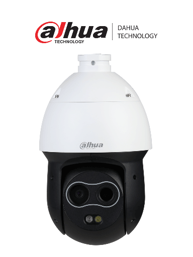 [DHT0060031] Dahua TPC-SD2241-T - Cámara domo Térmica/ 4 megapixeles/ Inteligencia Artificial/ Luz blanca/ Altavoz/ Led IR de 35m/ Amplio rango de monitoreo/ IP66 / Lente térmico de 7mm/ lente visible de 8mm