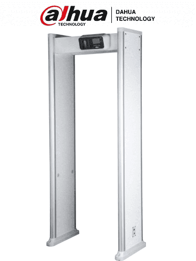 [DHT1110002] DAHUA ISC-D118 - Arco Detector de Metales de 18 Zonas/  Nivel 5/  6, 12 y 18 Indicadores de Zona/ Pantalla de 3.5 Pulgadas/ 9 Tonos y 10 Niveles de Volumen/ Contador de Paso y Alarmas/ 255 Niveles de Sensibilidad/ 