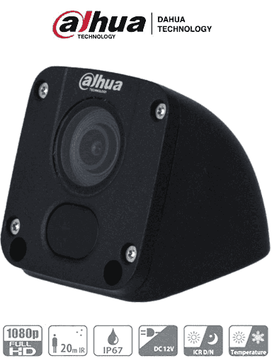 [DHT0310015] DAHUA HAC-HMW3200D-V - Camara Movil Tipo Cubo de 2 Megapíxeles/ Para DVR Móvil/ Lente de 2.8mm/ 106 Grados de Apertura/ IR de 20 Metros/ A Prueba de Choques/ IP67/ Metálica/ Uso en Posicion Vertical