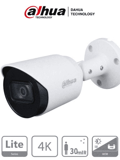 [DHT0290059] DAHUA HAC-HFW1801T - Camara Bullet 4k Metalica/ 8 Megapixeles/ Lente de 2.8 mm/ 106 Grados de Apertura/ IR de 30 Metros/ WDR Real/ Metalica/ Soporta: CVI/TVI/AHD/CVBS/ #4K #TopDahua