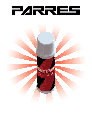 [PAR3230018] PARRES SRP-140 SPRAY RUST PROTEC PARRES 140 ML / Recubrimiento transitorio, diseñado para la protección de uniones exotérmicas y mecánicas contra la oxidación y/o sulfatación.