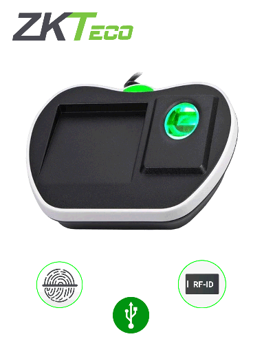 [ZKT0710002] ZK ZK8500RID - Enrolador de Huella Digital y Tarjetas ID 125Khz / Conexión USB