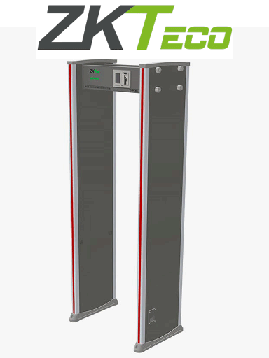 [ZKT1110010] ZKTECO D2180 - Arco Detector de Metales de 18 Zonas / Pantalla LCD 3.5° /  256 Niveles de Sensibilidad /  Contador para Alarma y Personas  / #favoritos