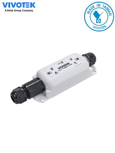 [VIV2340004] VIVOTEK AP-GXC-0150 - Extensor PoE para Exterior, 1 Puerto Gigabit GE, Conexion en cascada hasta 300 Mts, Salida PoE hasta 68W, IP67, IK10