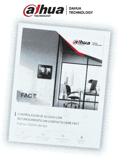 [DHT3010038] TVC MATPRO020 - Flyer Tamaño Carta con Información de Controles de Acceso Marca Dahua
