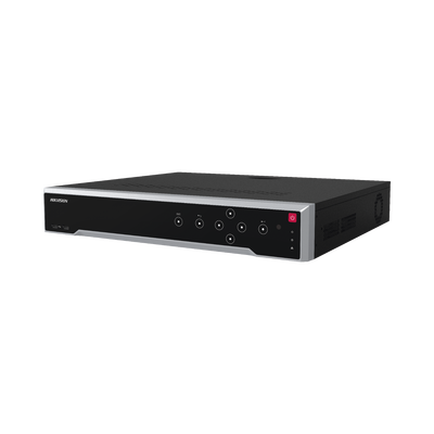 [213743] [Doble Poder de Decodificación] NVR 32 Megapixel (8K) / 32 Canales IP / 16 Puertos PoE+ / AcuSense / ANPR / Conteo de Personas / Heat Map / 4 Bahías de Disco Duro  / HDMI en 8K / Soporta POS / Alarmas I/O