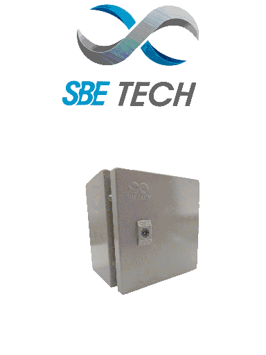 [SBT0420005] SBETECH 303015 - Gabinete metálico 30.0 cm x 30.0 cm x 15.0cm / Para uso exterior / IP65 / NEMA 4 / Fabricado en Acero calibre 14 