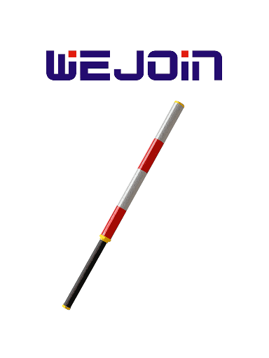 [WJN0990048] WEJOIN WJRCFBM3 - Brazo Recto Redondo de 3 metros / Fibra de Carbono / Cubierta de Esponja con Franjas Reflejantes para Barrera Wejoin Aurora WJSCB201L063, WJSCB201R063