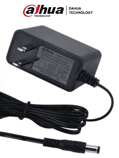 [DHT2290008] DAHUA PFM320-010US - Fuente de Poder de  12 Vcc 1 Amper/ FCC, EN6236B/ Entrada de 100-240 VAC/ Protección de Sobre Corriente y Voltaje/ Cable de 1.5 Mts/ Especial para Camaras de CCTV/ 