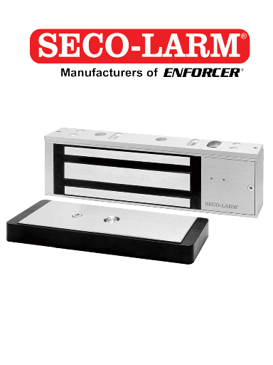 [SEC0850007] E941SA1K2DPSQ - Cerradura Electromagnética De 1200 Lb / Led De Estado / Sensor De Adherencia / Sensor De Posición De La Puerta / 12/24 VDC / Homologada UL