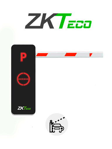 [ZKT0960018] ZKTECO BGM1060L - Barrera Vehicular / Brazo Recto Telescópico Dirección Ajustable / 6 m / Gabinete con Luz LED / Indicador de Estado / 5s de apertura / Incluye 2 controles / Módulo Wi-Fi para conectarse con la App ZK Barrier gratuita y aperturar o cerrar