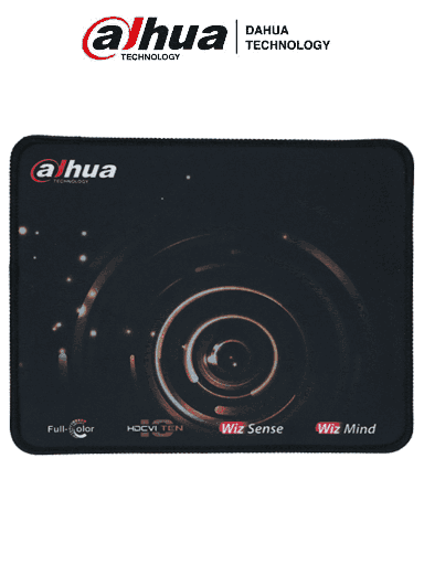 [DHT3010068] DAHUA MATPRO048 - Mouse Pad Negro con Logo Dahua/ Promocional