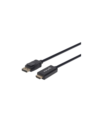 [MAN1760028] MANHATTAN - 152662	Cable DisplayPort - HDMI M-M 1080p 1.0m