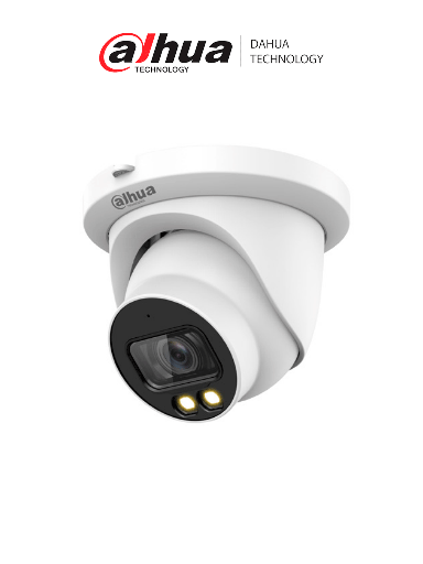 [DHT0040116] DAHUA DH-IPC-HDW5449TMP-SE-LED-0280B  Cámara IP Domo Full Color 4MP/ Lente de 2.8mm/ 135°/ H.265/ Wiz Mind/ 30 m/ Micrófono integrado/ Detección de Rostros/ Protección Perimetral/ Conteo de Personas/Ranura Micro SD/ ePoE/ IP67/ SMD 3.0.