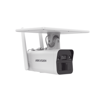 [217756] Kit Solar IP All in One / Doble Detección (Radar + PIR) / Bala IP 4 Megapixel / Lente 4 mm / Panel Solar / Batería de Respaldo de Litio 10Ah (Hasta 11 Días) / Conexión 4G / Audio de Dos Vías / Accesorios de Inst. / Direc