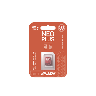 [218975] Memoria microSD / Clase 10 de 256 GB / Especializada Para Videovigilancia (Uso 24/7) / Compatibles con cámaras HIKVISION y Otras Marcas / 95 MB/s Lectura / 55 MB/s Escritura
