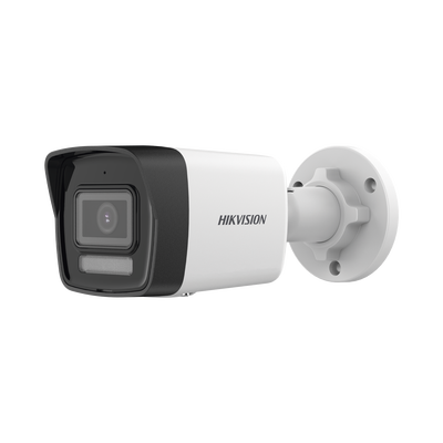 [219665] Bala IP 8 Megapixel (4K) / Lente 2.8 mm / Dual Light (30 mts IR + 20 mts Luz Blanca) / Micrófono Integrado / ACUSENSE Lite / Exterior IP67 / H.265 / PoE / ONVIF / Micro SD
