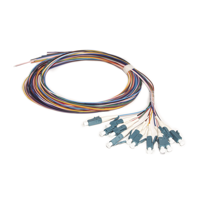 [183596]  Kit de 12 Pigtails LC/UPC Monomodo 2 metros
