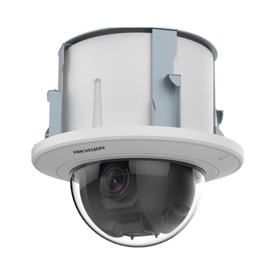 [211215] Domo PTZ IP 2 Megapixel / 25X Zoom / Uso en Plafon / ACUSENSE / DARKFIGHTER  / IK10 / Entrada y Salida de Audio y Alarmas / WDR 120 dB /  HLC / EIS / PoE+ / Metal / microSD