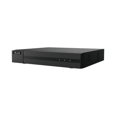 [219212] DVR 4 Canales TurboHD + 2 Canales IP / 5 Megapixel Lite - 3K Lite / Audio por Coaxitron / ACUSENSE Lite / 1 Bahía de Disco Duro / H.265+ / Salida en Full HD 
