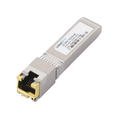 [218199] Transceptor SFP+ a RJ45 / 10 Gbps / Conector RJ45 / Distancia de hasta 30 m.