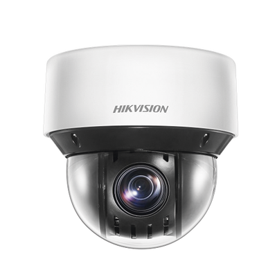 [218840] Mini Domo IP PTZ 4 Megapixel / 25X Zoom / 50 mts Luz Infrarroja Inteligente (Visión Nocturna) / Autoseguimiento / WDR 120 dB / PoE+ / IP66 / Ultra Baja Iluminación / MicroSD