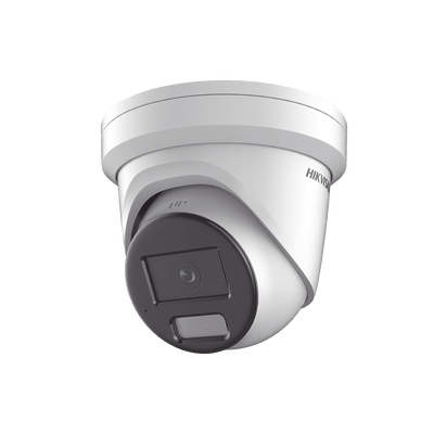 [220287] Turret IP 4 Megapixel / Lente 2.8 mm / Dual Light (40 mts IR + 40 mts Luz Blanca / Darkfighter S / MicrÛfono Integrado /  Exterior IP67 / WDR 130 dB /  AcuSense / Captura Facial / HEOP