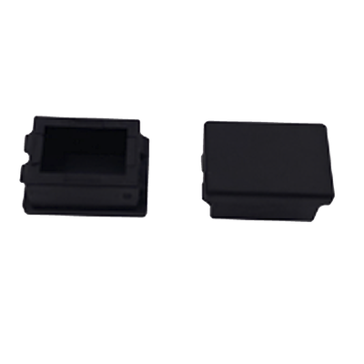 [198307] Inserto ciego para placas acopladoras LP-FO-D06 y LP-FO-D12, color negro, Bolsa con 100 pcs