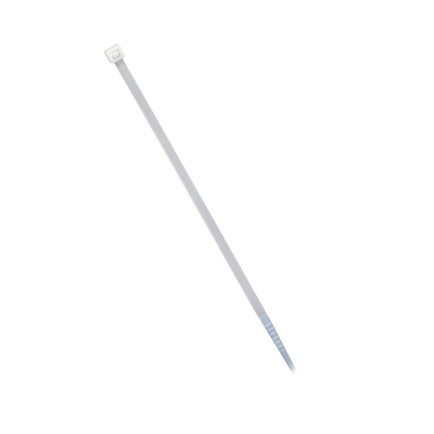 [205447] Cincho de plástico, Color Natural, 4.8 x 370 mm, Ideal para sujeción de cables (Bolsa con 100 piezas) 