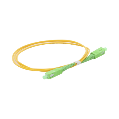 [225109] Jumper de Fibra Óptica Monomodo SC/APC-SC/APC Simplex de 1 metro, 2mm