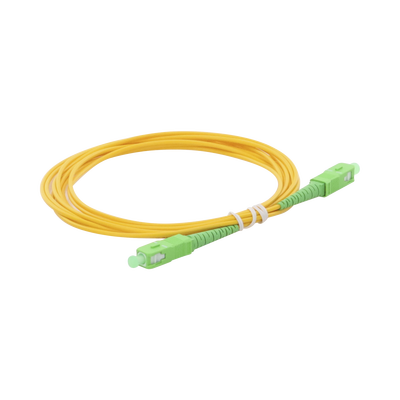 [225102] Jumper de Fibra Óptica Monomodo SC/APC-SC/APC Simplex de 3 metros, 2mm