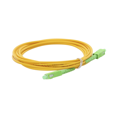 [225053] Jumper de Fibra Óptica Monomodo SC/APC-SC/APC Simplex de 2 metros 3mm