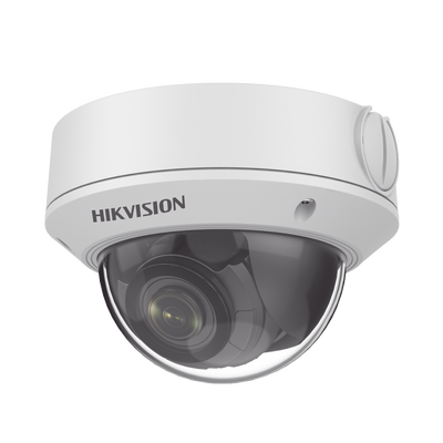 [201311] Domo IP 4 Megapixel / Lente Mot. 2.8 - 12 mm / 30 mts IR / H.265+ / Exterior IP67 / IK10 / WDR 120 dB / Metal / PoE / ONVIF / Micro SD