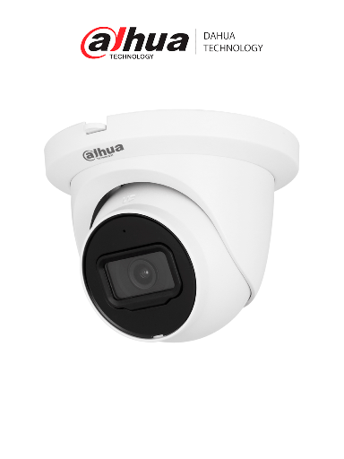 [DHT0040117] DAHUA DH-IPC-HDW2841TM-S Cámara IP WizSense de 8 MP/ H.265+/ Protección perimetral/ WDR/ HLC/ BLC/ LED IR de 30 m/ Lente de 2.8mm/ 106°/ Ranura MicroSD/ Micrófono/ PoE/ IP67/ SMD Plus/ #LoNuevo